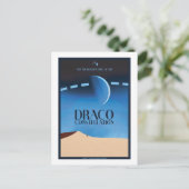 宇宙旅行ポストカード - ドラコ星座 ポストカード (スタンド正面)