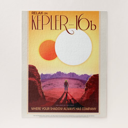 宇宙旅行先プラネットアドベンチャー ジグソーパズル (縦)