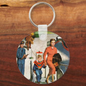 宇宙旅行者 キーホルダー (正面)