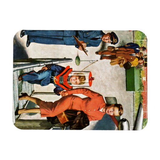 宇宙旅行者 マグネット (横)