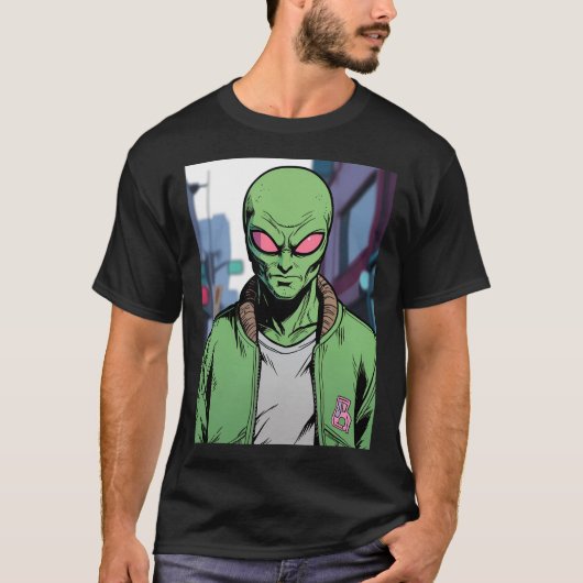 宇宙旅行者 Tシャツ (正面)