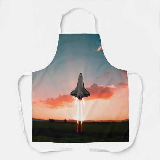 宇宙旅行 エプロン (正面)