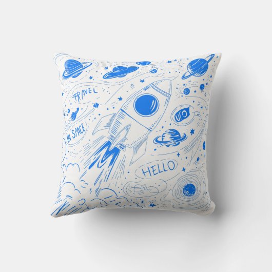 宇宙旅行 クッション (裏面)