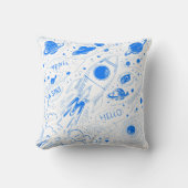 宇宙旅行 クッション (正面)