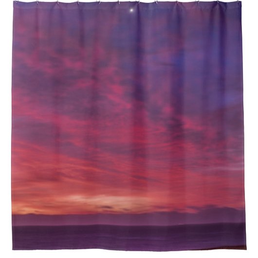 宇宙旅行 シャワーカーテン (正面)