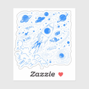 宇宙旅行 シール