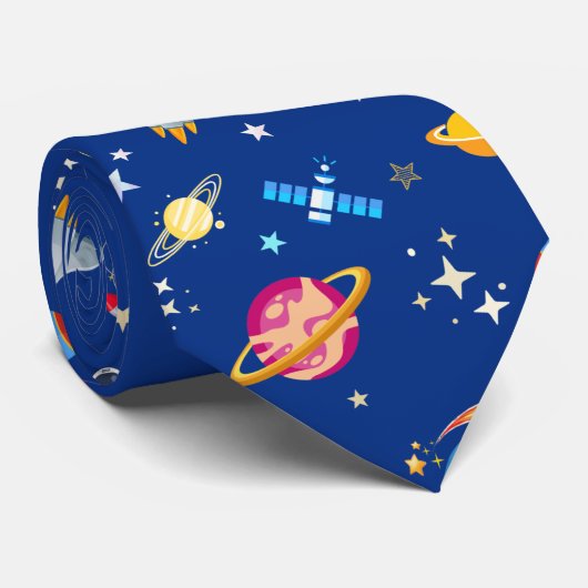 宇宙旅行 ネクタイ (ロール)