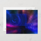 宇宙旅行 ポストカード (正面/裏面)