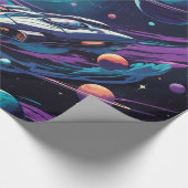 宇宙旅行 ラッピングペーパー (角)