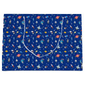 宇宙旅行 ラージペーパーバッグ (正面)