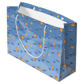 宇宙旅行 ラージペーパーバッグ (裏面アングル)