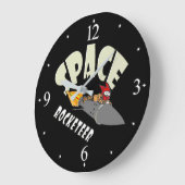 宇宙旅行 ラージ壁時計 (傾斜)