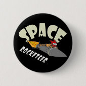 宇宙旅行 缶バッジ (正面)