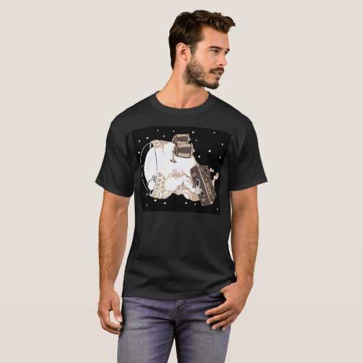 宇宙旅行 Tシャツ (正面フル)