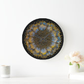 宇宙星塵アクリル壁時計 ラージ壁時計 (ホーム)