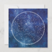 宇宙星座銀河 バー・ミツヴァー 招待状 (裏面)