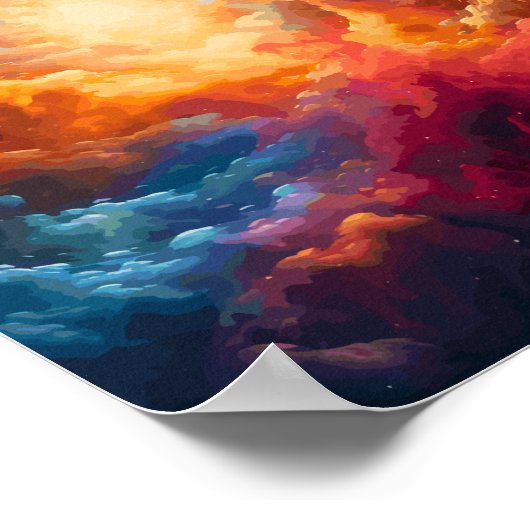 宇宙星座 ポスター (角)