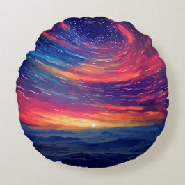 宇宙星座 ラウンドクッション