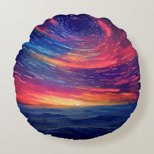 宇宙星座 ラウンドクッション (正面)