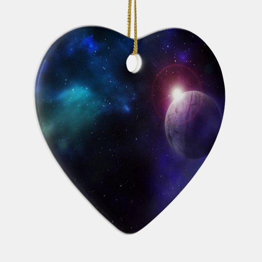 宇宙星惑星太陽の系 セラミックオーナメント (右)