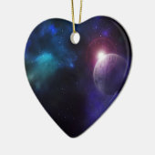 宇宙星惑星太陽の系 セラミックオーナメント (左)