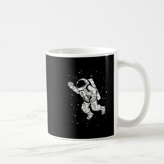 宇宙星科学宇宙飛行士 コーヒーマグカップ (右)