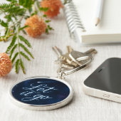 宇宙星空の宇宙キーチェーン キーホルダー (側面)