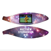 宇宙星雲の写真バスケットボール ミニバスケットボール (パネル)