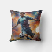 宇宙星雲サッカーショット クッション (裏面)
