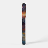 宇宙星雲サッカーショット iPhoneケース (右側面)