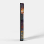 宇宙星雲サッカーショット iPhoneケース (右側面)