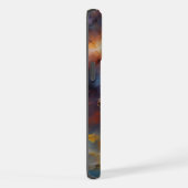宇宙星雲サッカーショット iPhoneケース (右側面)