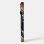 宇宙星雲サッカーショット iPhoneケース (左側面)