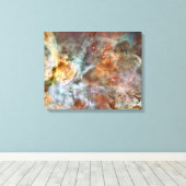 宇宙星雲 キャンバスプリント (インサイチュ (ウッドフロア))