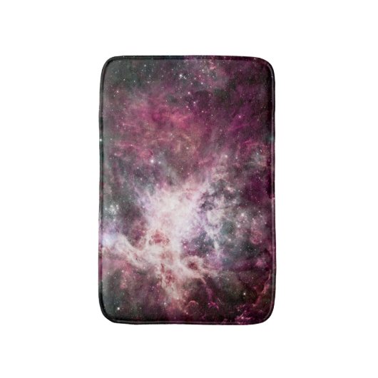 宇宙星雲 バスマット (正面縦)