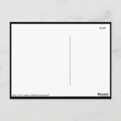 宇宙星雲 ポストカード (裏面)