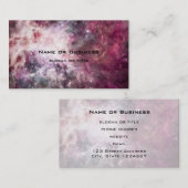 宇宙星雲 名刺 (正面/裏面)