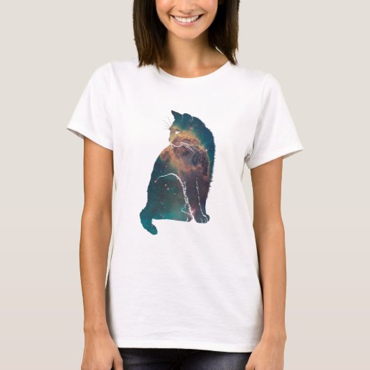 宇宙星雲 Tシャツ (正面)