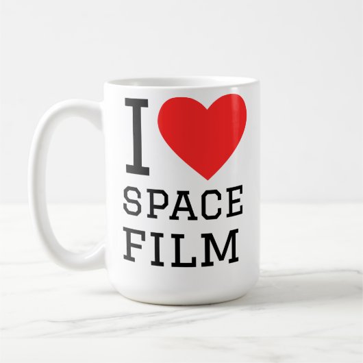 宇宙映画が好き コーヒーマグカップ (左)