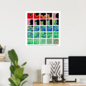 宇宙時の終わりの車輪 ポスター (ホームオフィス)