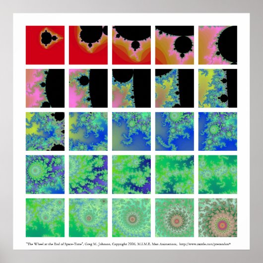 宇宙時の終わりの車輪 ポスター (正面)