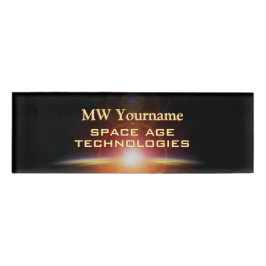 宇宙時代のテクノロジー、太陽のflare 名札