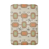 宇宙時代の幾何学的数々のアートカラー バスマット (正面縦)