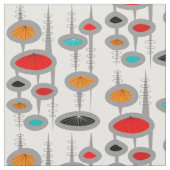 宇宙時代の楕円  ファブリック (クローズアップ)