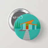 宇宙時代の漫画の円形ボタン 缶バッジ (正面&裏面)