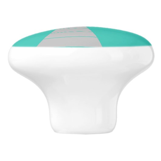 宇宙時代の漫画の家の陶磁器のノブ セラミックノブ (側面)