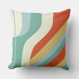 「宇宙時代ストライプ」 アウトドアクッション