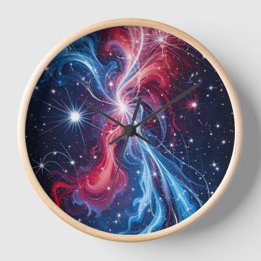 宇宙時計 壁時計 (正面)