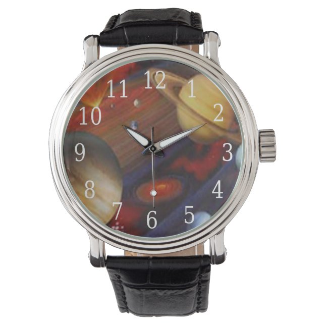 宇宙時計 腕時計 (正面)