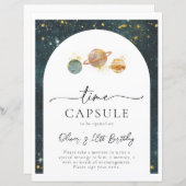 宇宙時間カプセル標識 |宇宙誕生日 (正面/裏面)